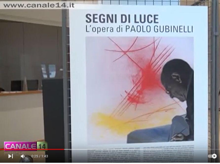 "Segni di Luce": al Politeama di Tolentino le opere di Paolo Gubinelli