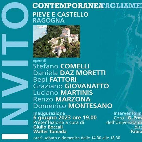 Graziano Giovanatto espone alla mostra "Contemporanea/Tagliamento"