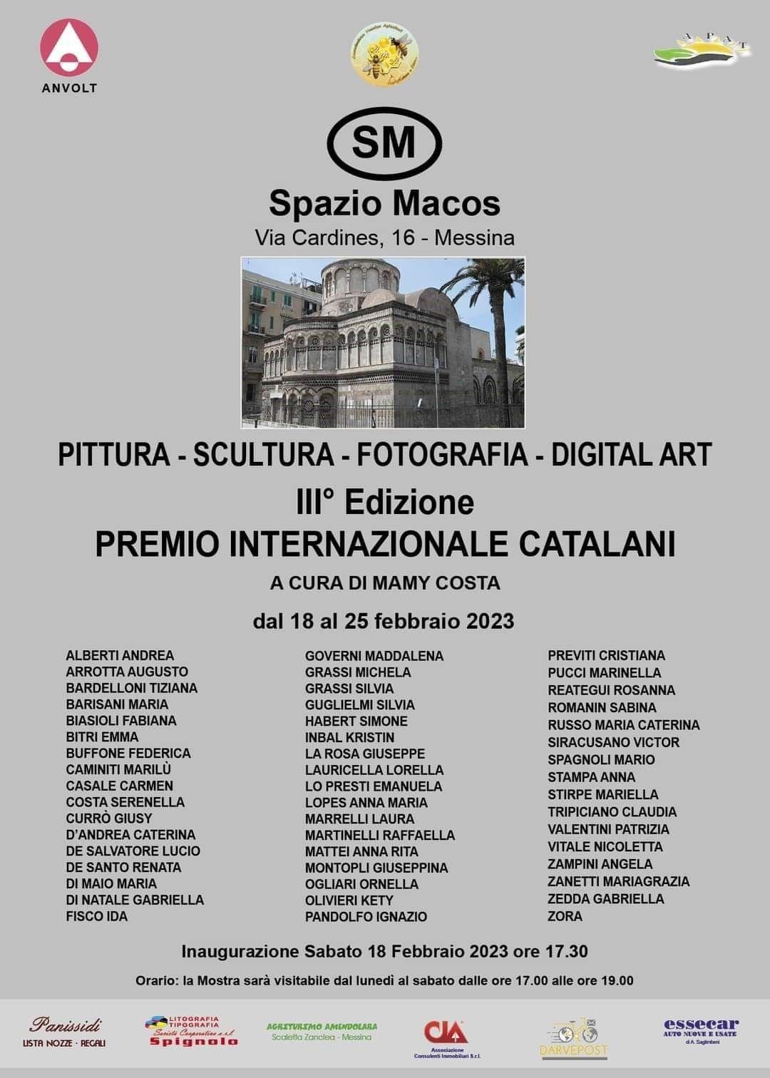 PREMIO INTERNAZIONALE CATALANI III° EDIZIONE