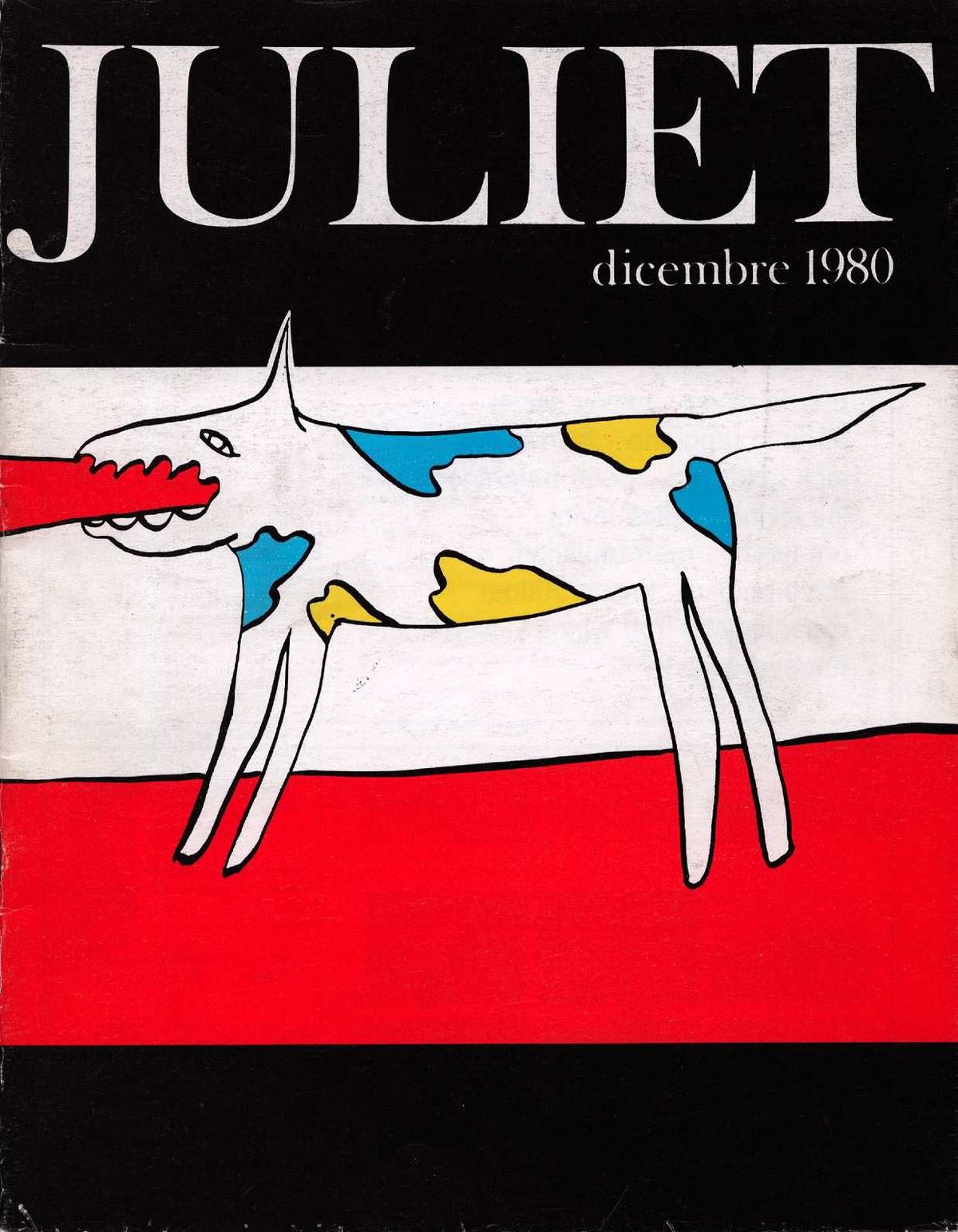 Rivista JULIET dicembre 1980