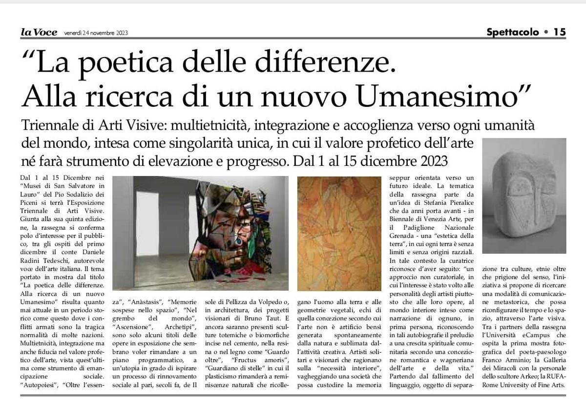 Triennale di Arti Visive, Roma