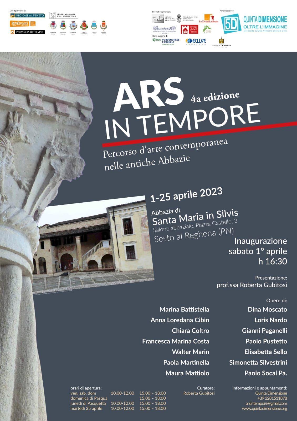 ARS IN TEMPORE 4a edizione 