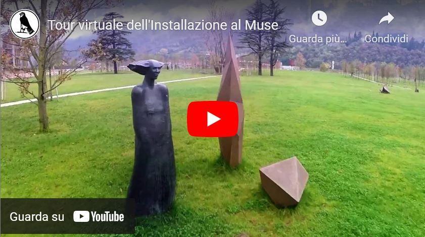 Tour virtuale dell'intallazione al Muse di Trento